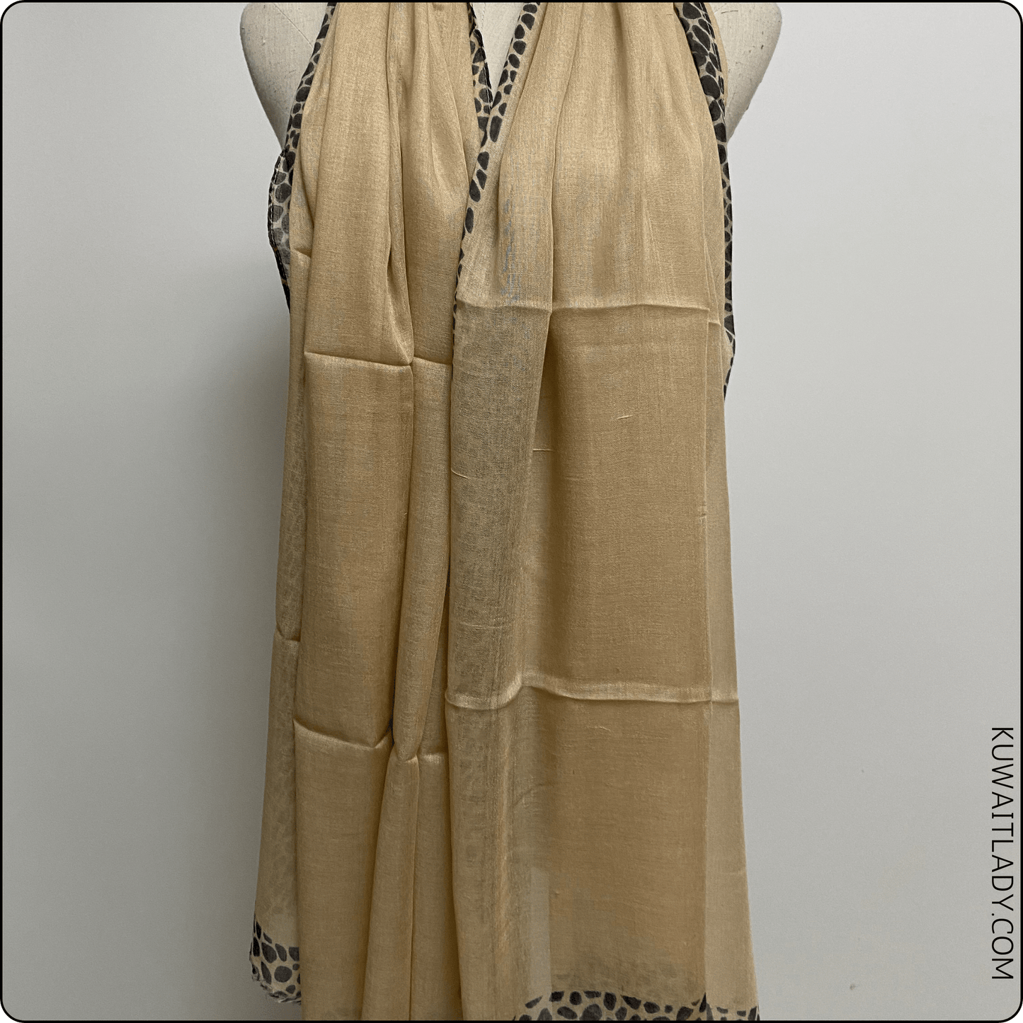 Linen Cheetah Wrap