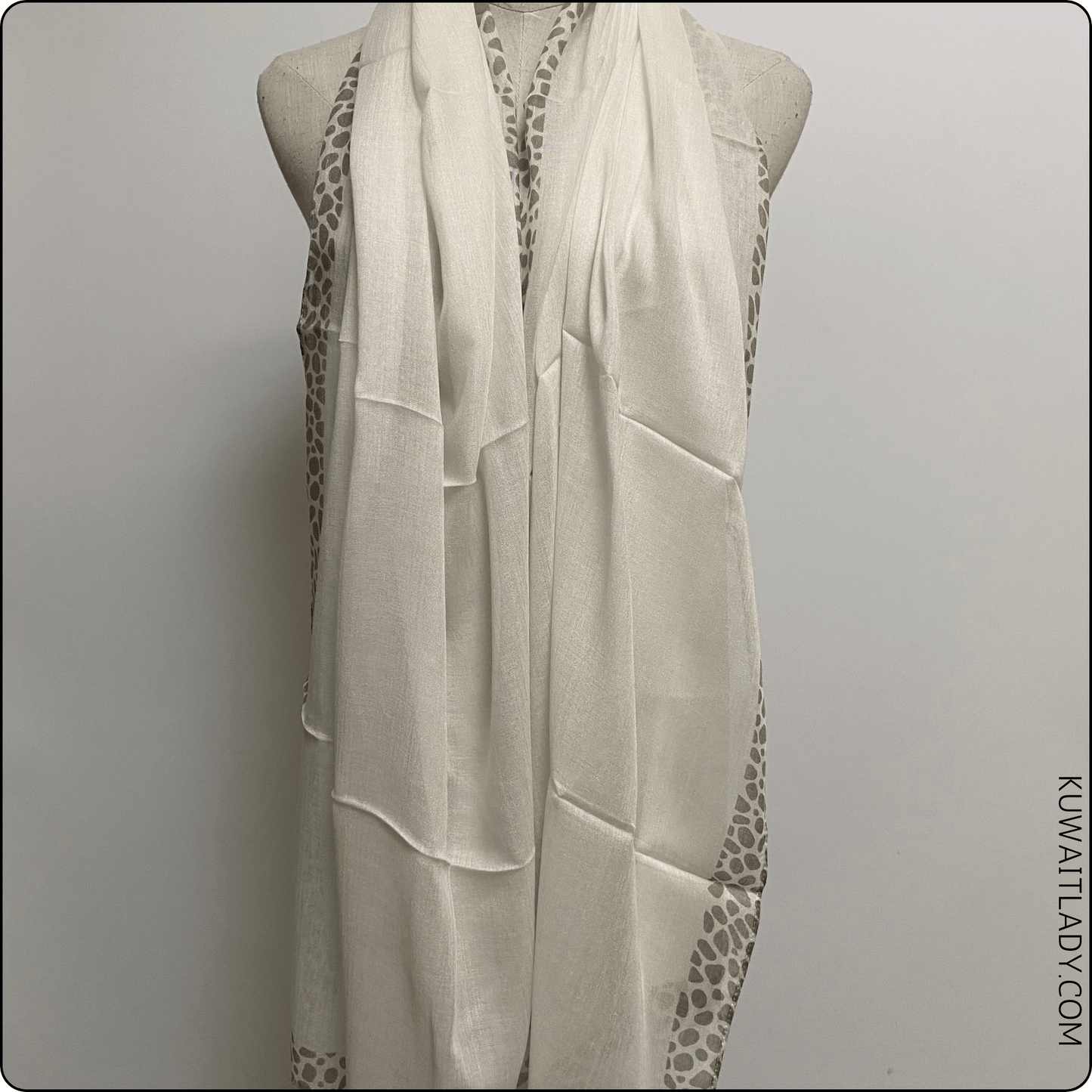 Linen Cheetah Wrap