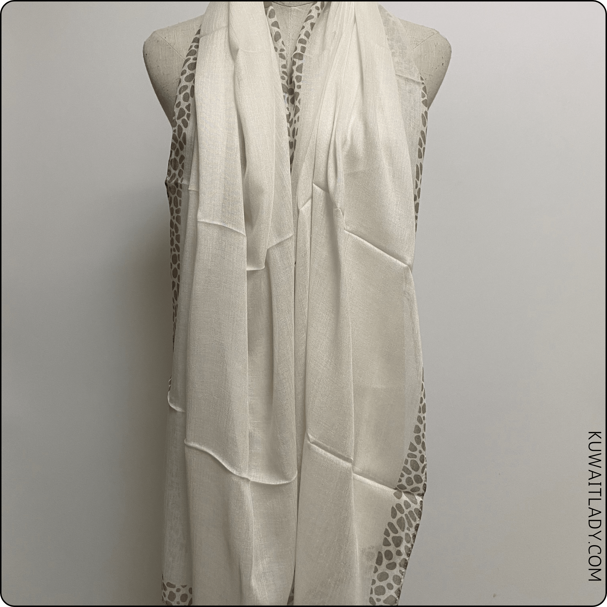 Linen Cheetah Wrap