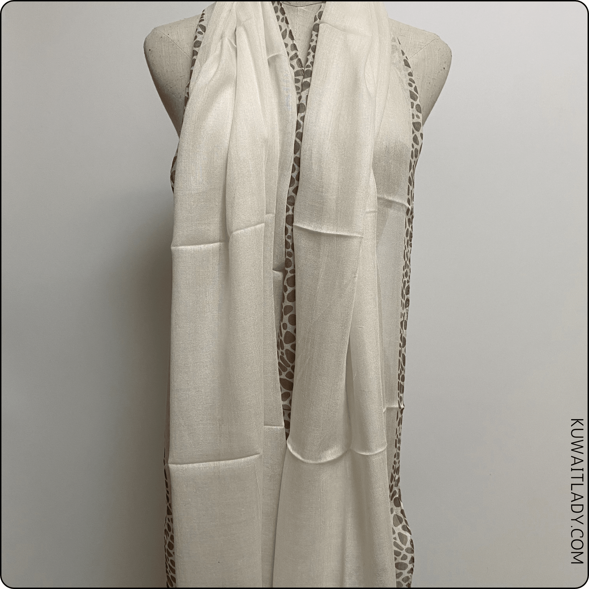 Linen Cheetah Wrap