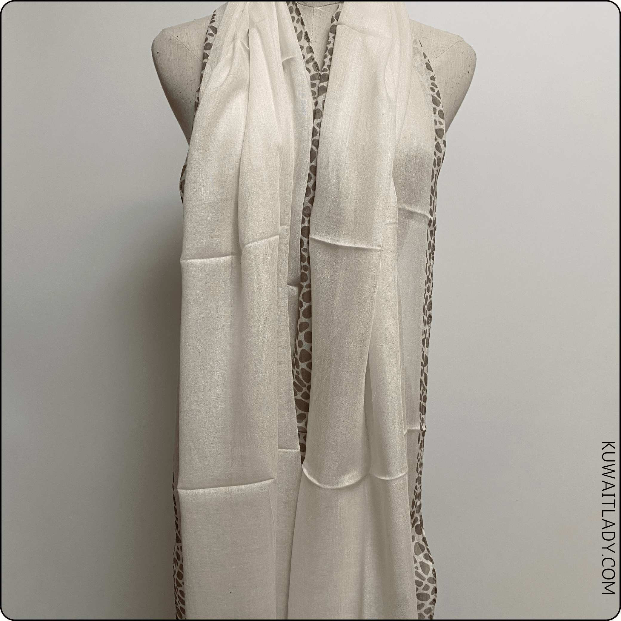 Linen Cheetah Wrap