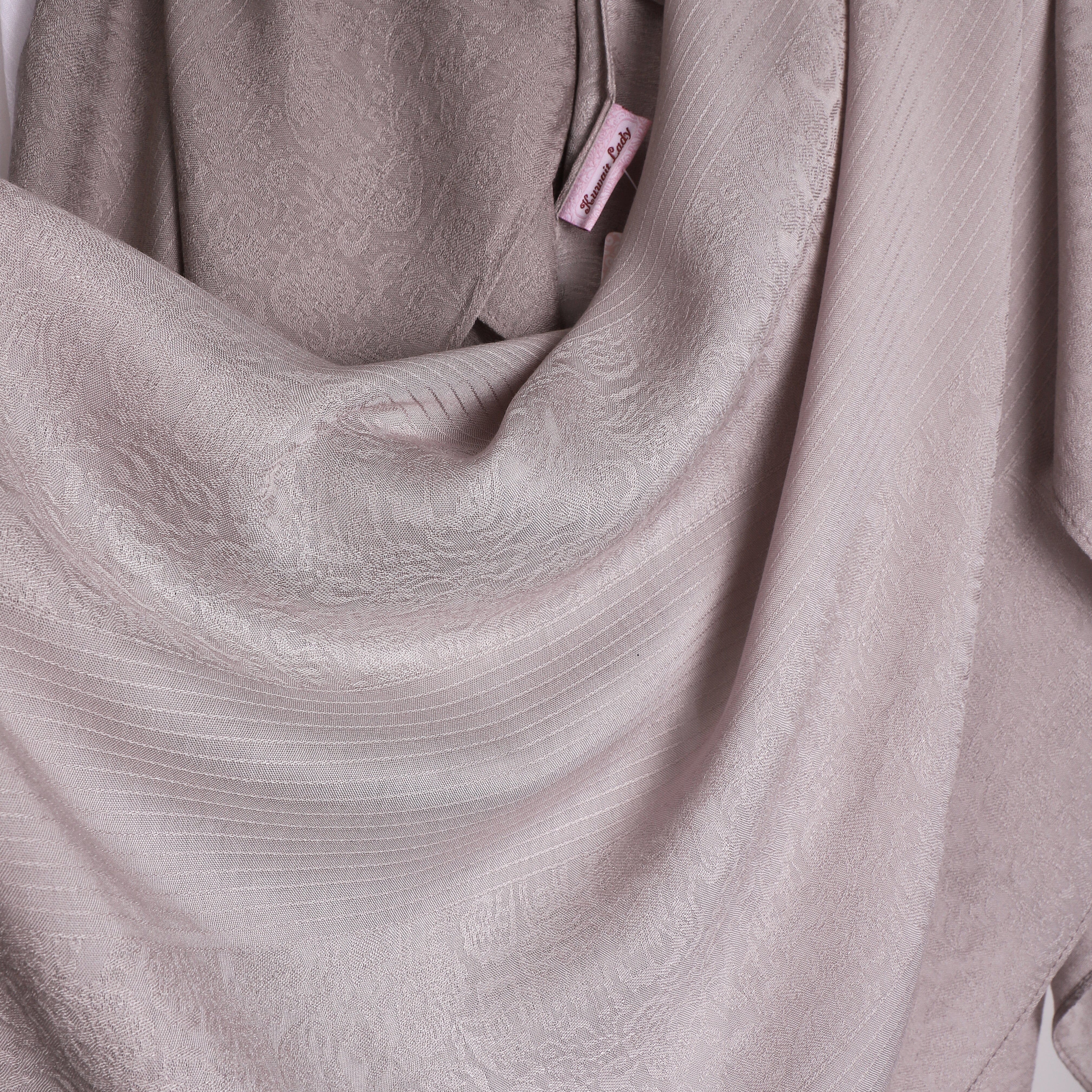 Linen Jacquard Stripes Scarf