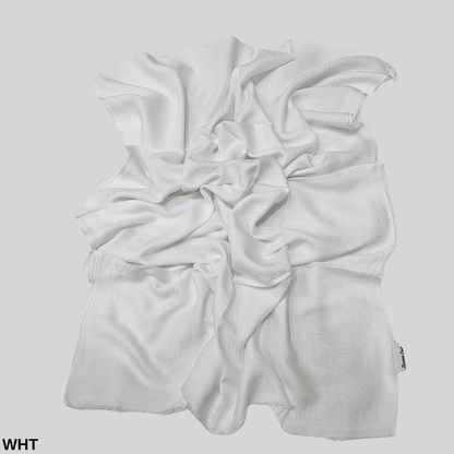 Linen Jacquard Stripes Scarf