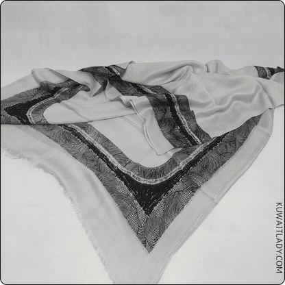 Linen Sajadah Print Scarf