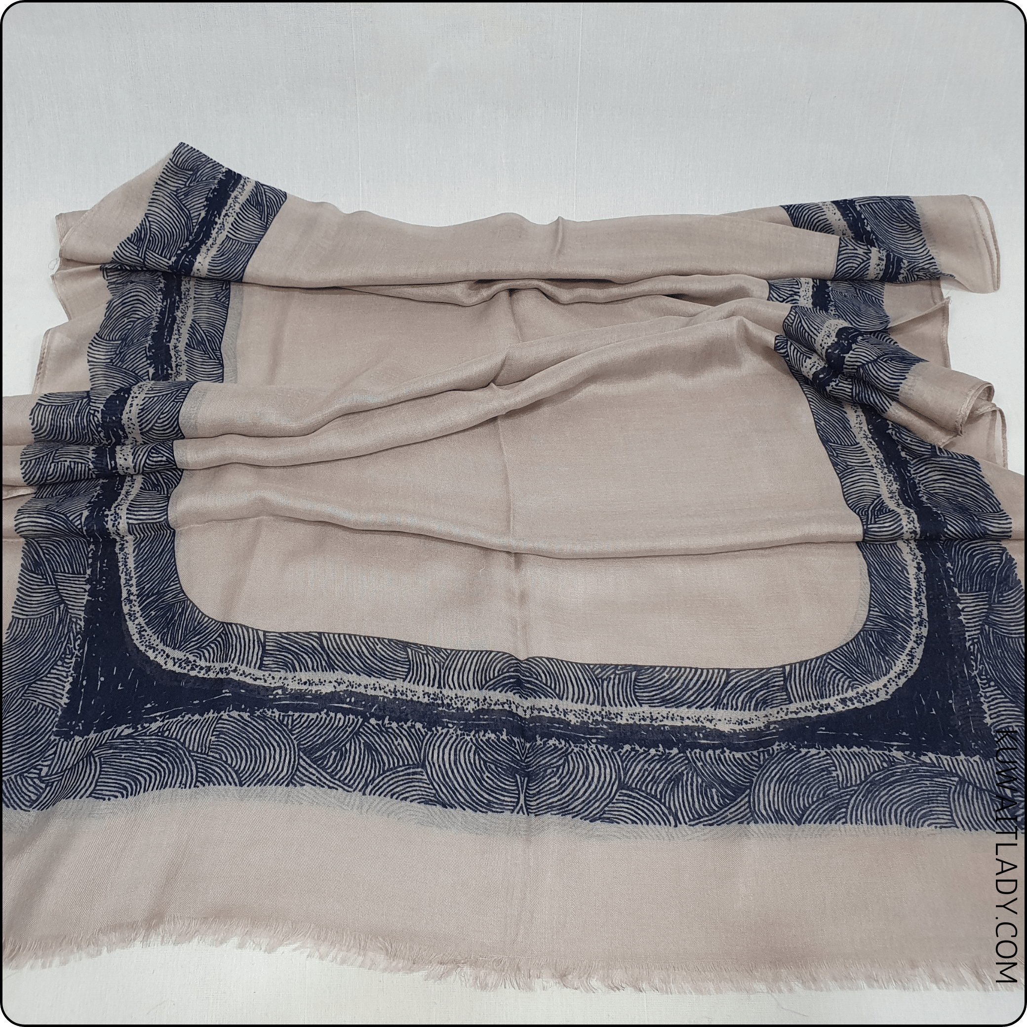 Linen Sajadah Print Scarf