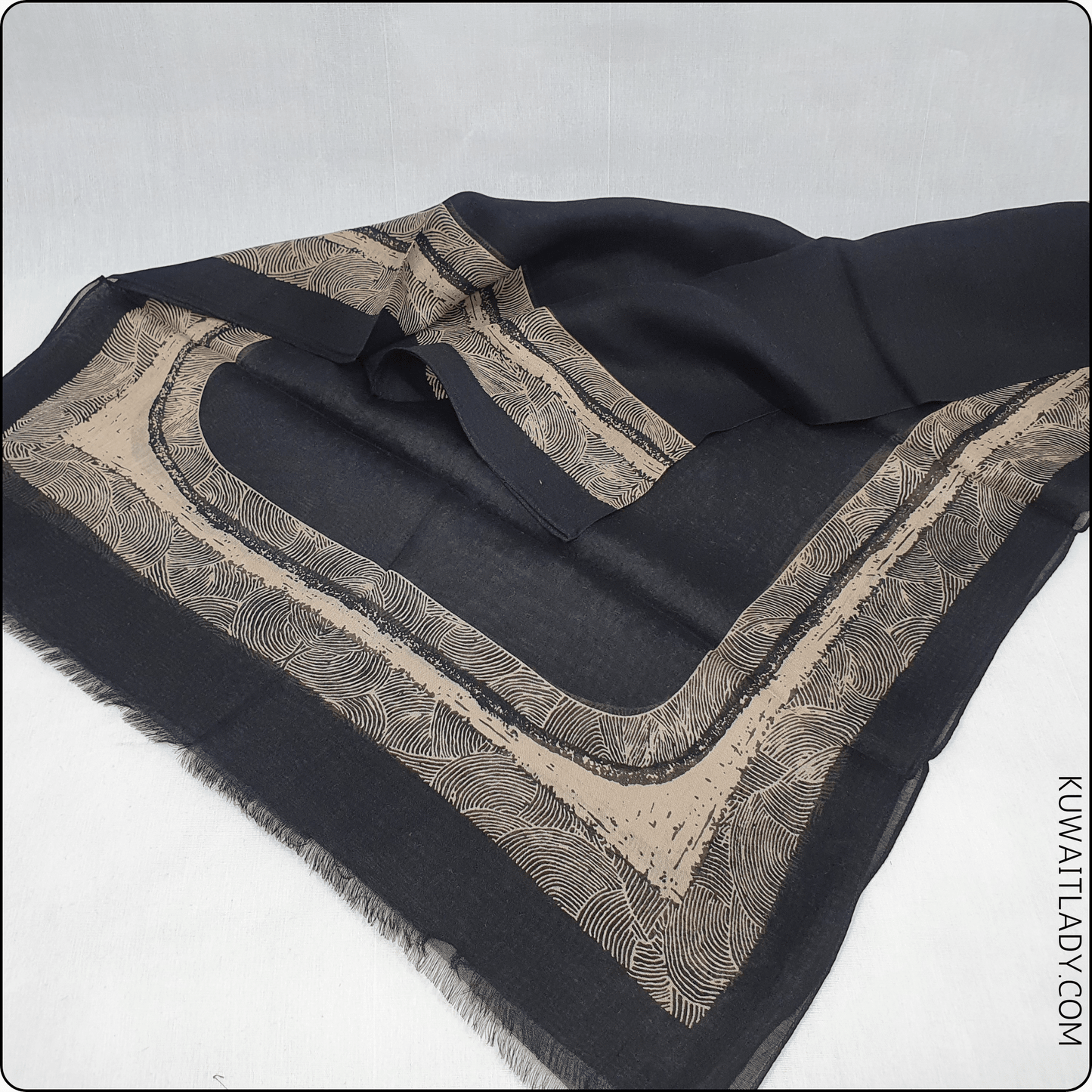 Linen Sajadah Print Scarf