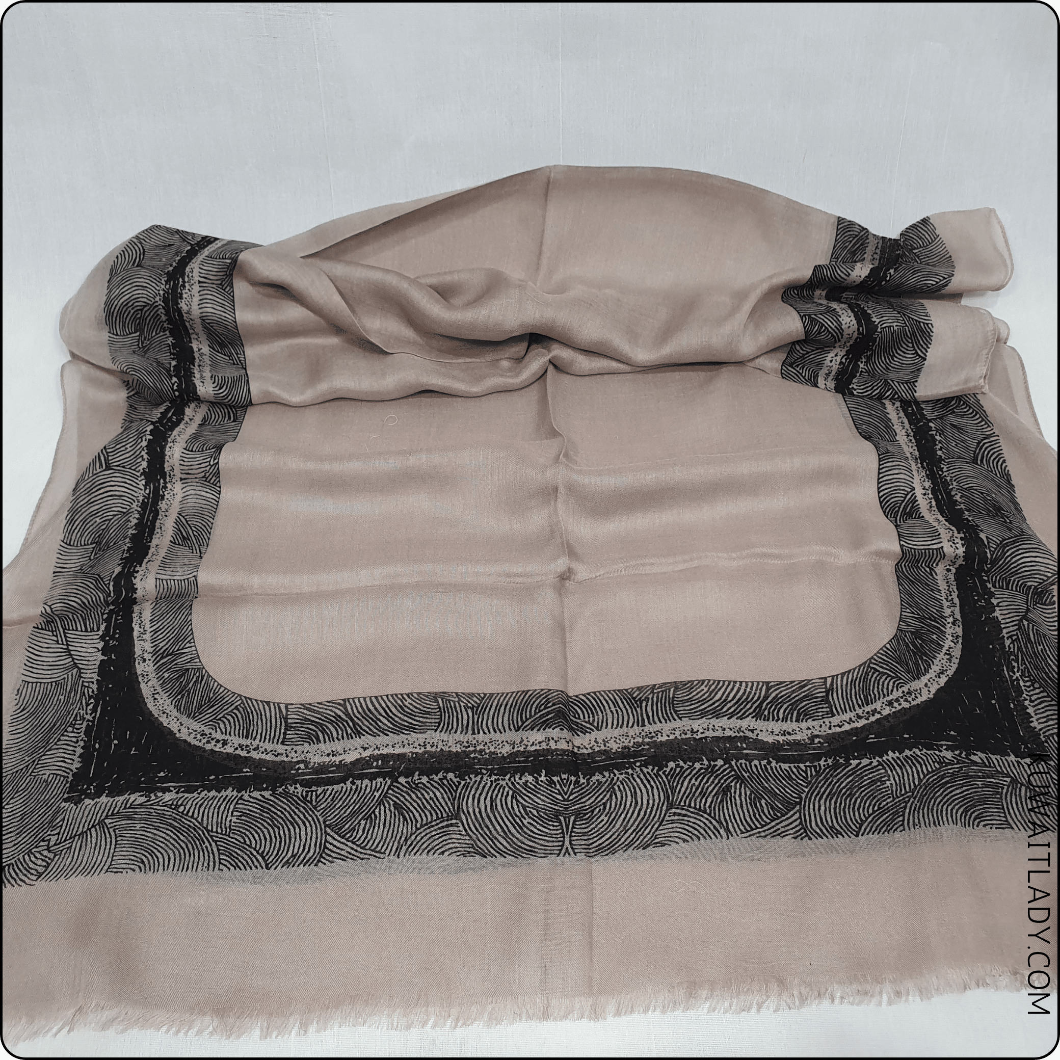 Linen Sajadah Print Scarf