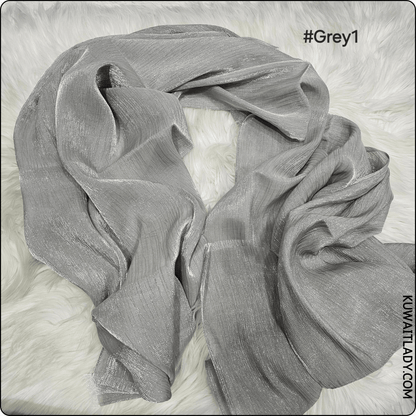 Metallic Linen Scarf