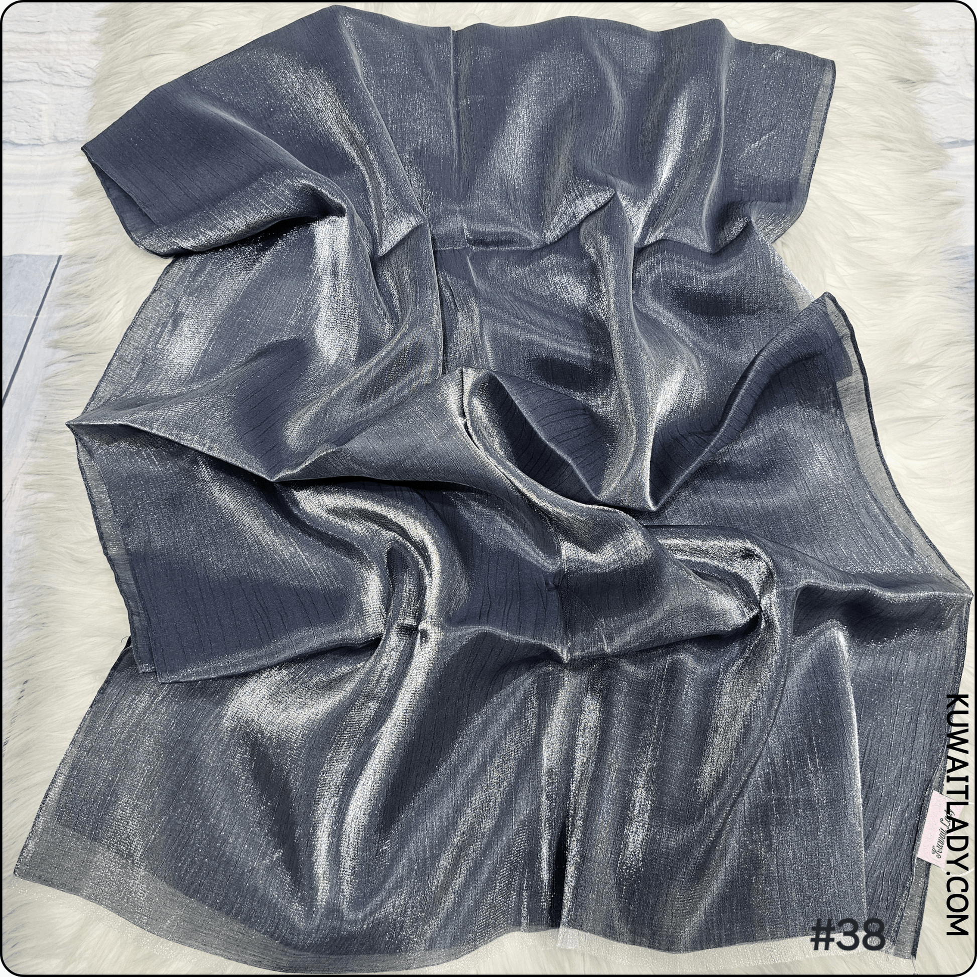 Metallic Linen Scarf