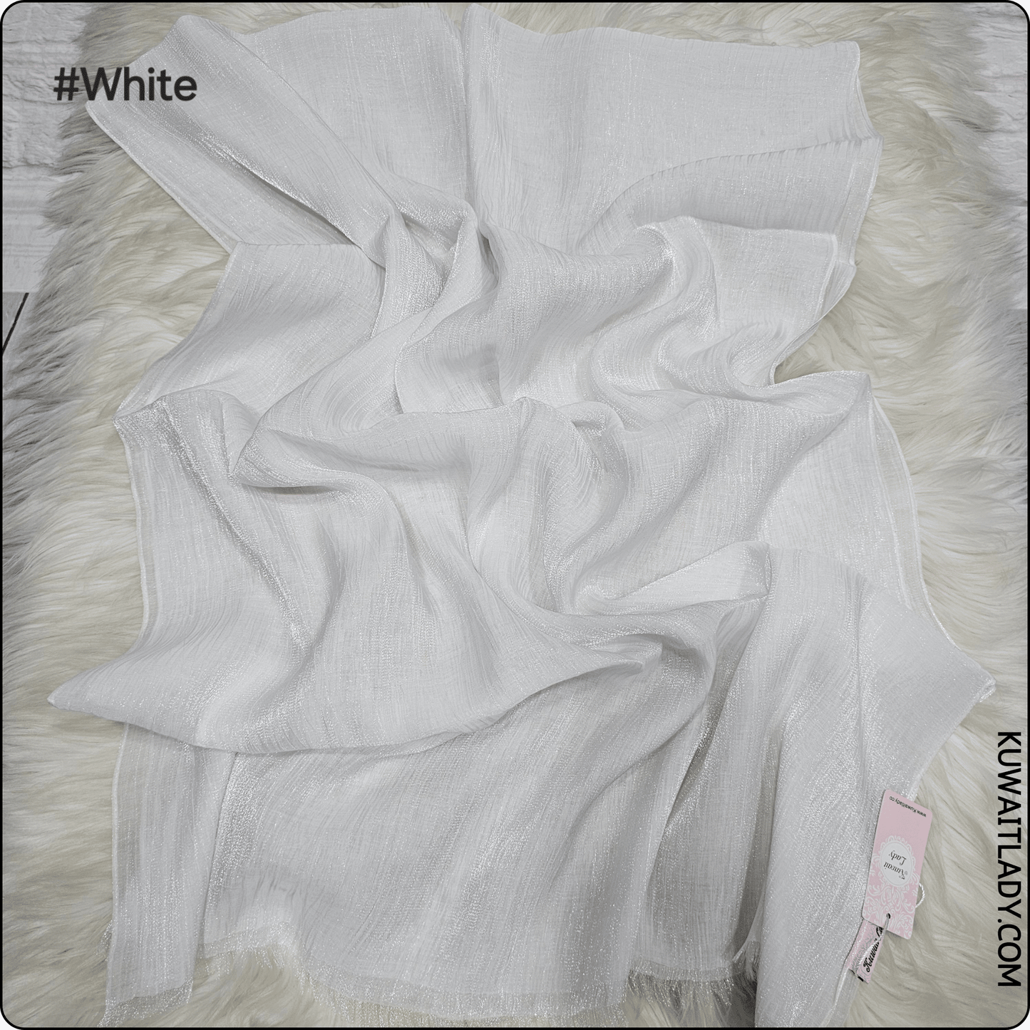 Metallic Linen Scarf