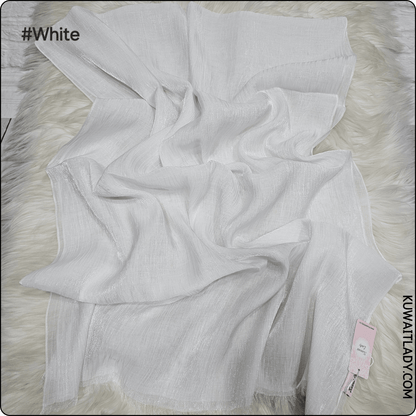 Metallic Linen Scarf