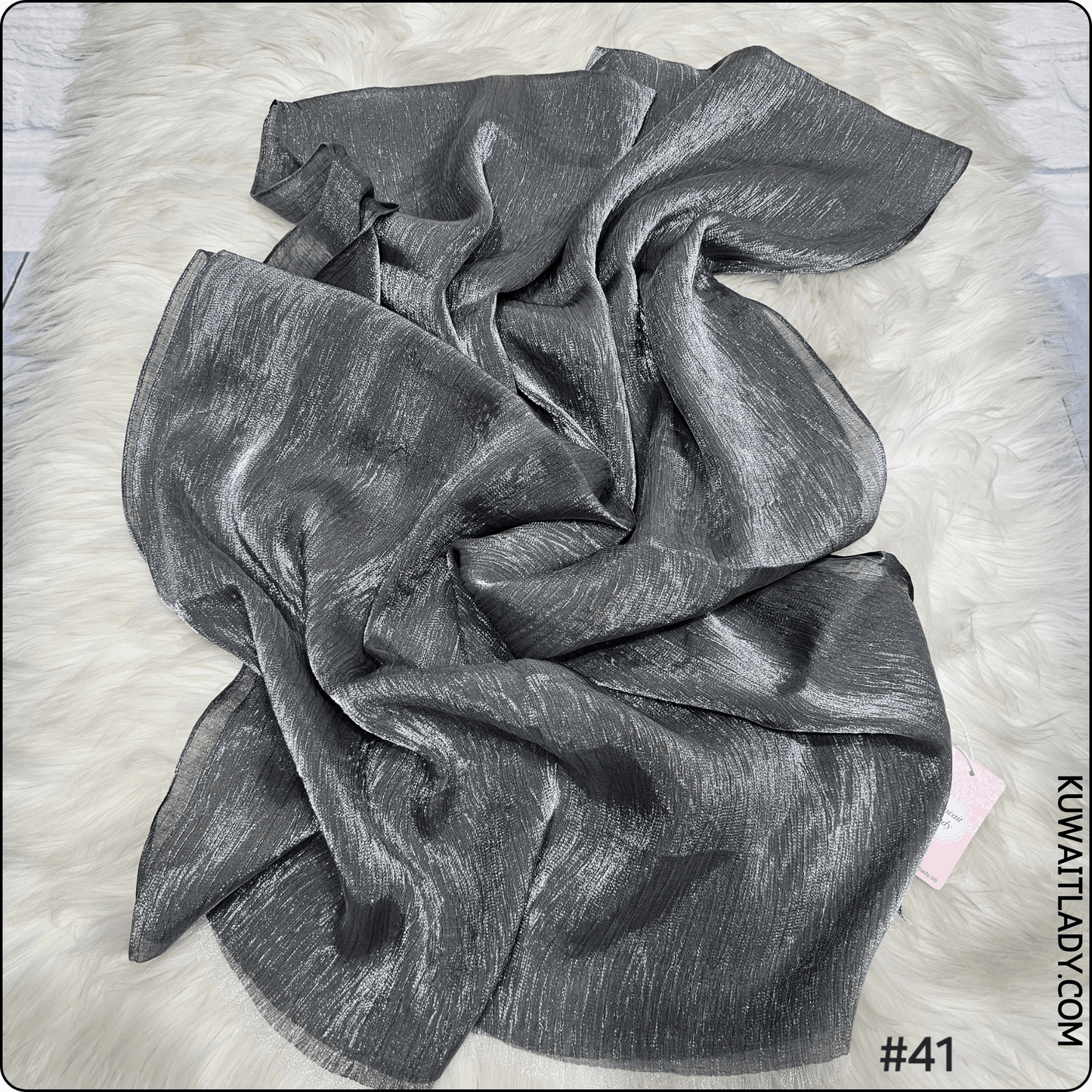 Metallic Linen Scarf