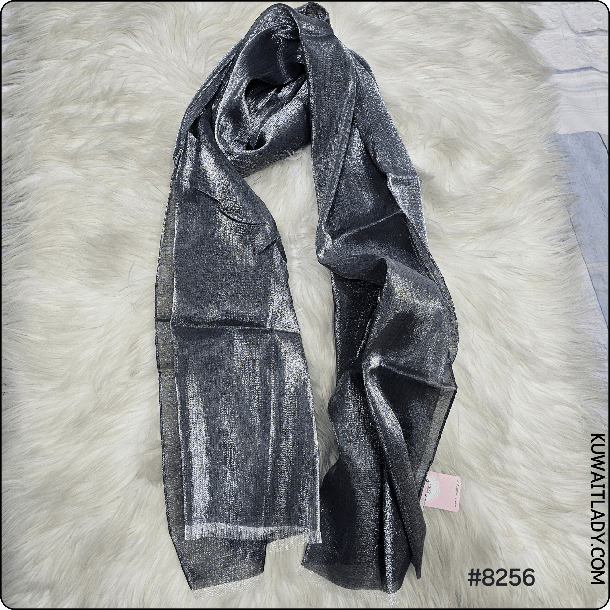 Metallic Linen Scarf