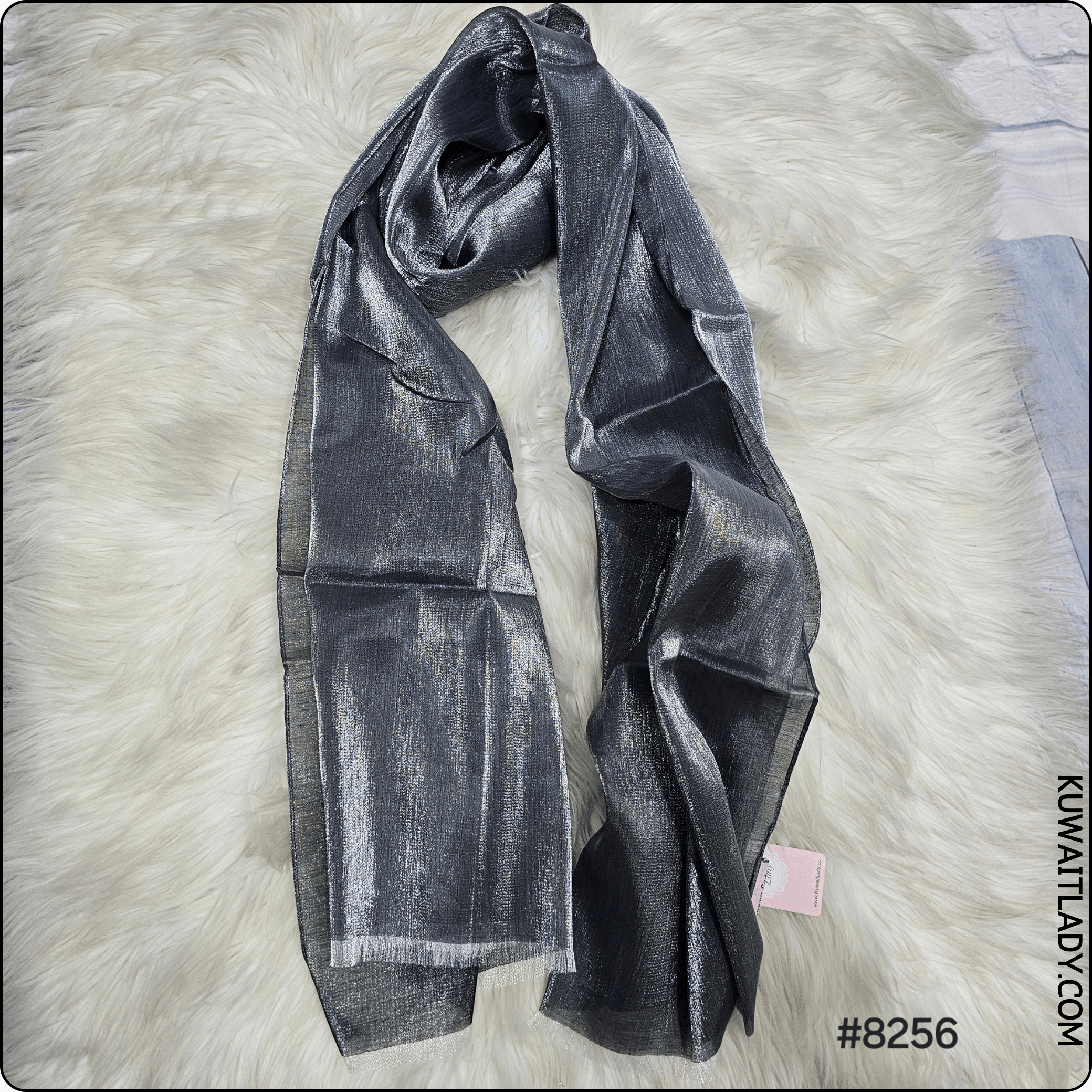 Metallic Linen Scarf