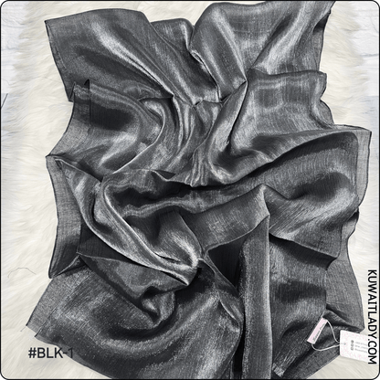Metallic Linen Scarf