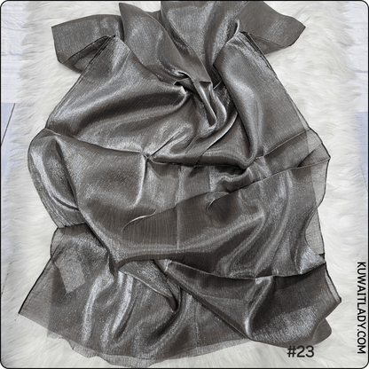 Metallic Linen Scarf