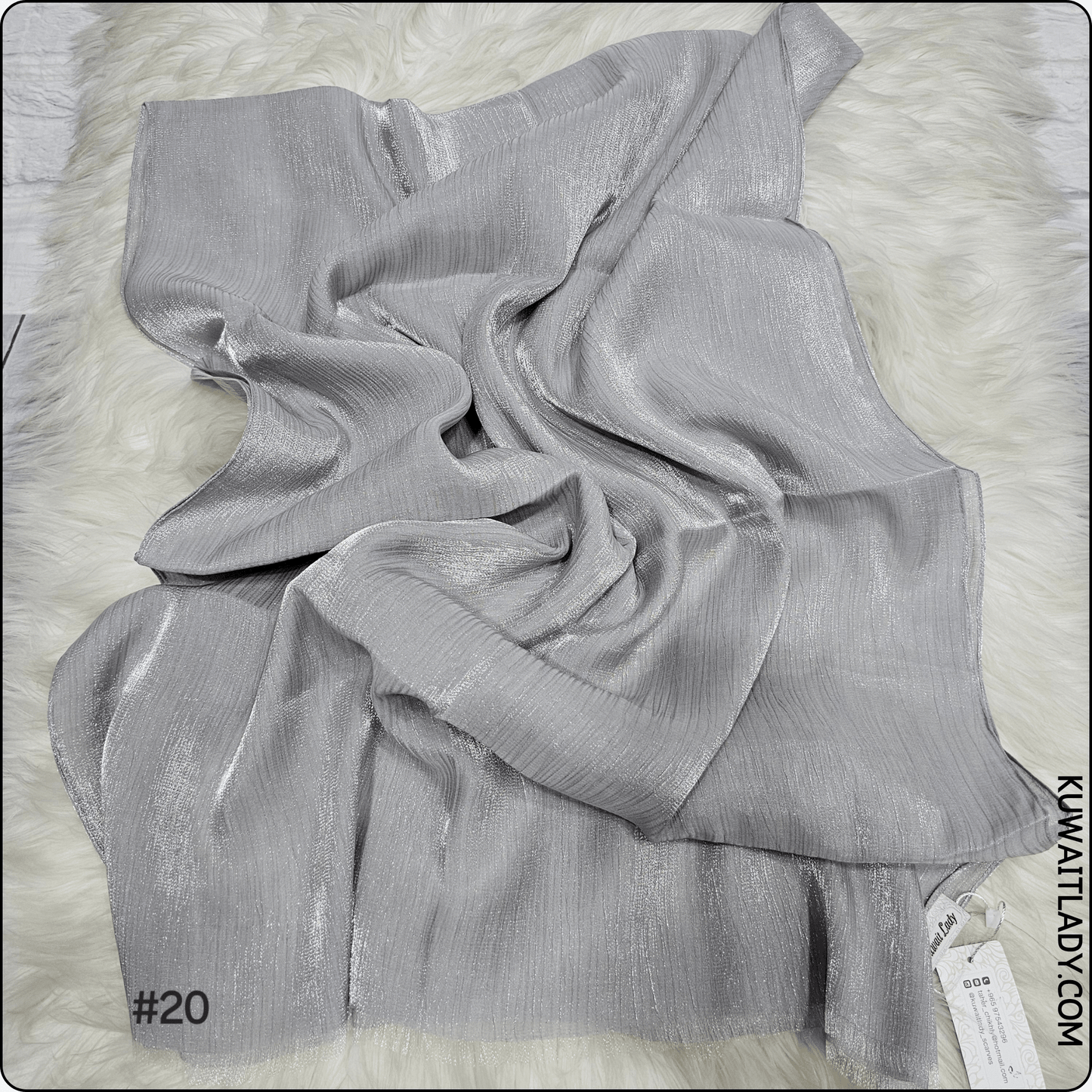 Metallic Linen Scarf