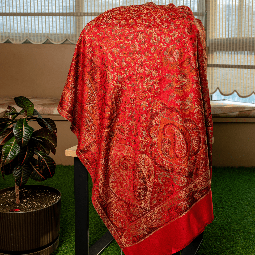 Premium Kashmiri Paisley Shawl