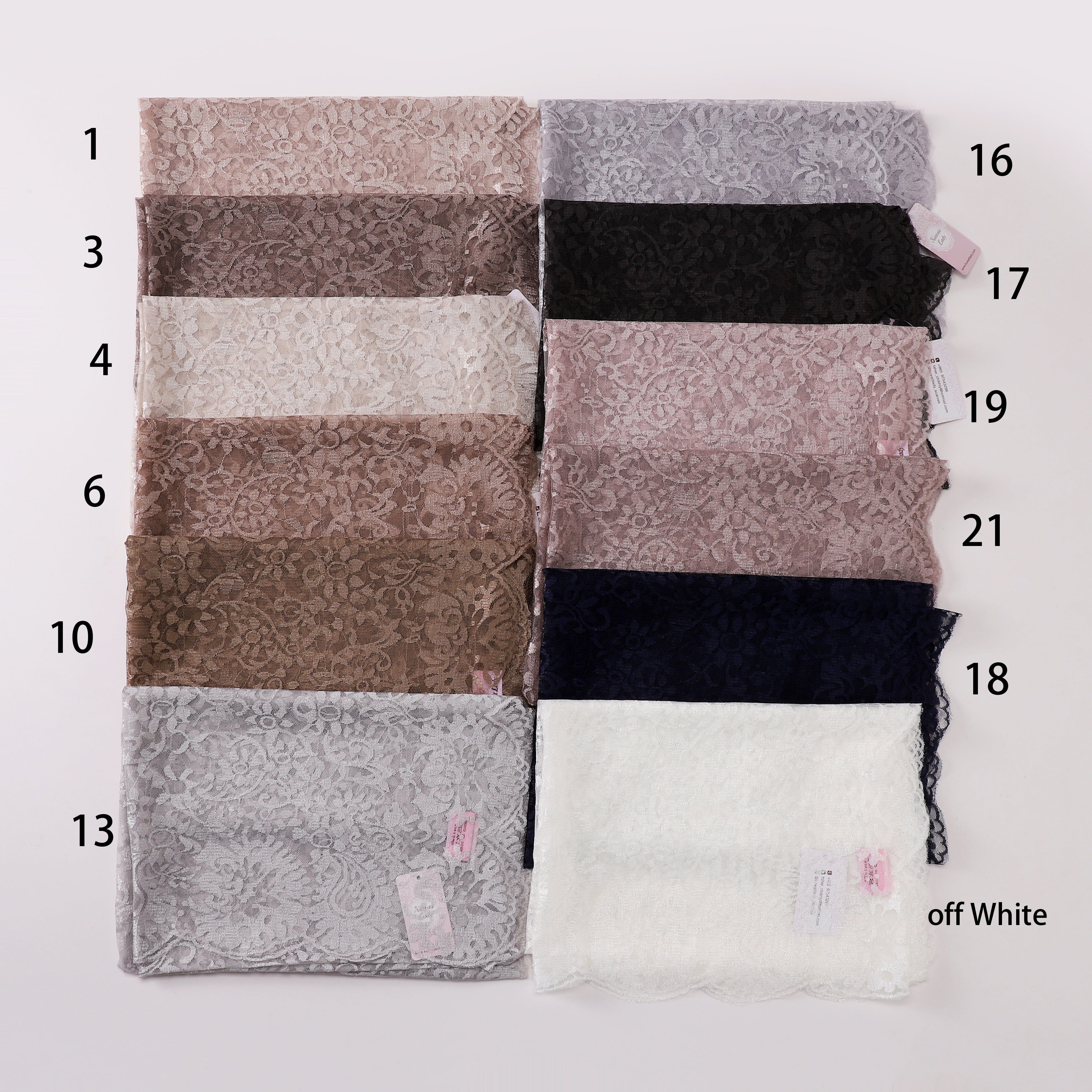 Premium Lace Scarves