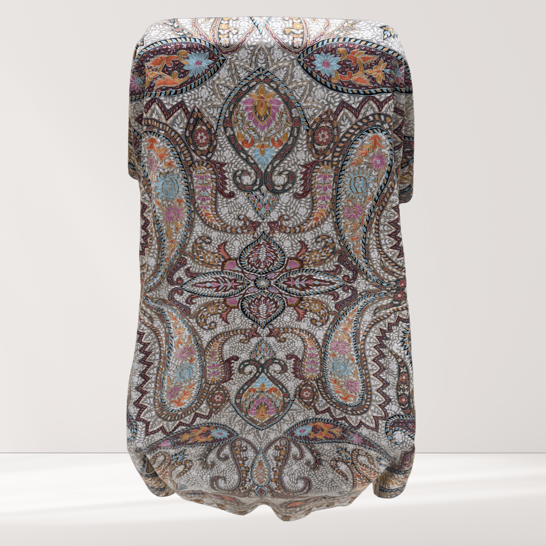 Rare Pashmina Full Handcrafted Luxurious Shawl - Only One Piece