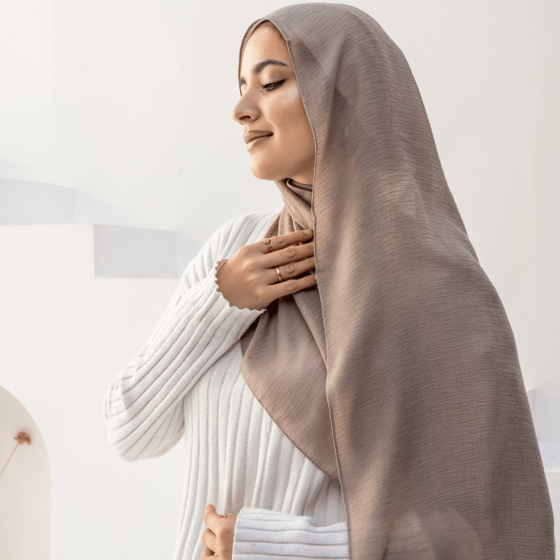 Ripple Viscose Scarf