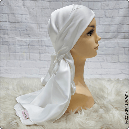 Satin Square Turban Hijab