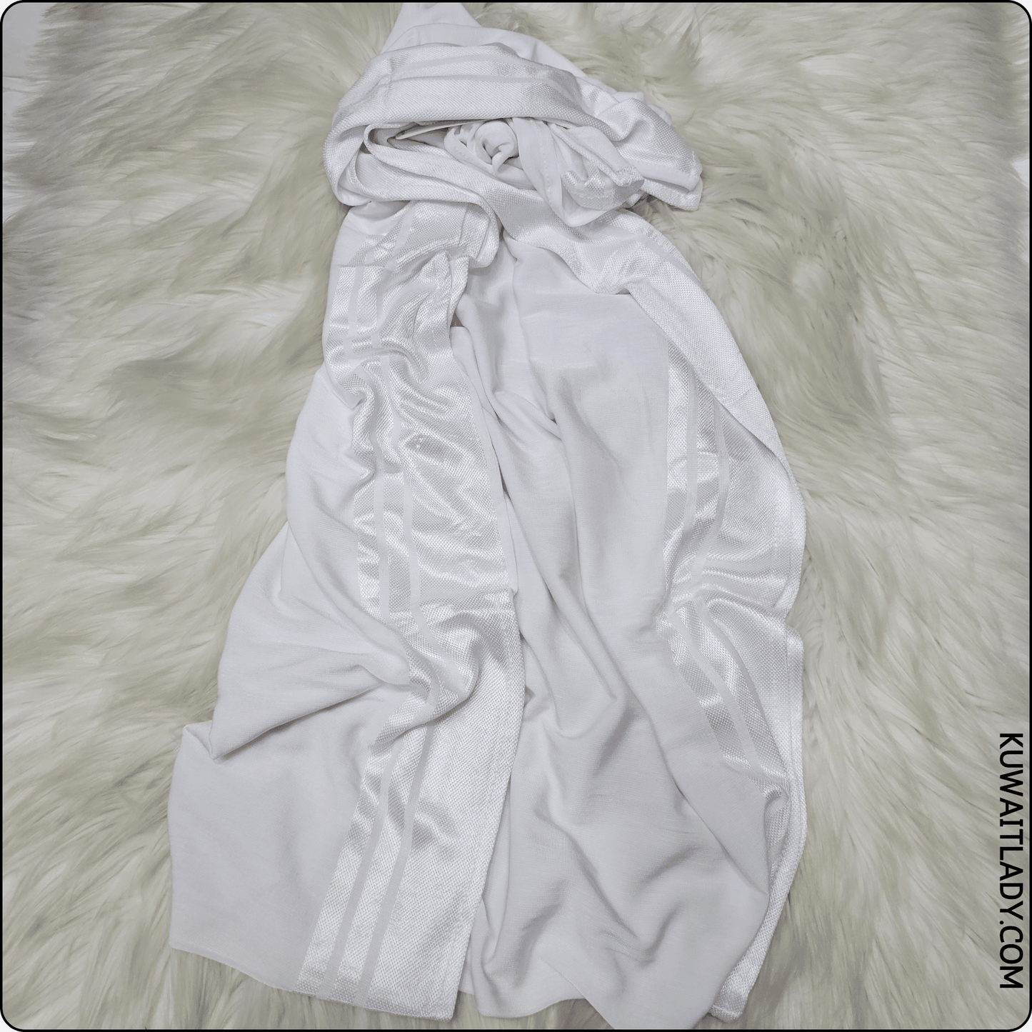 Satin Touch Cotton Scarf