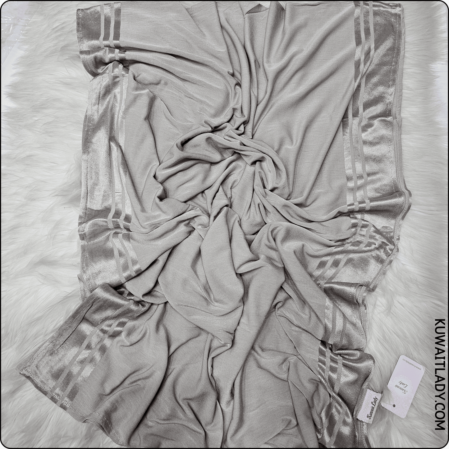 Satin Touch Cotton Scarf