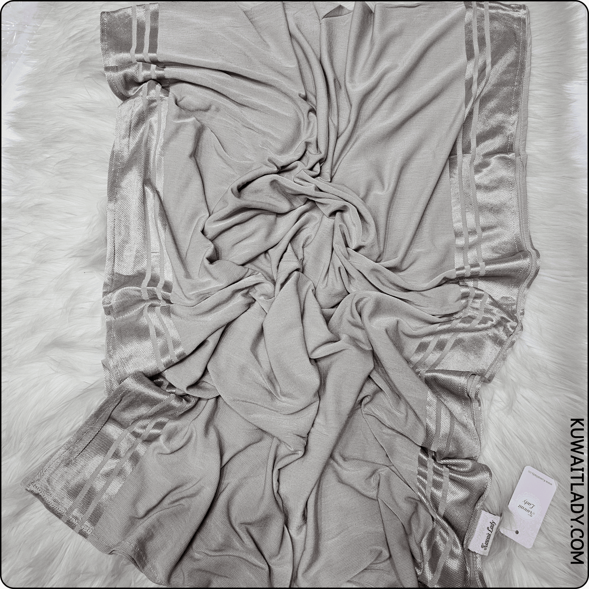Satin Touch Cotton Scarf