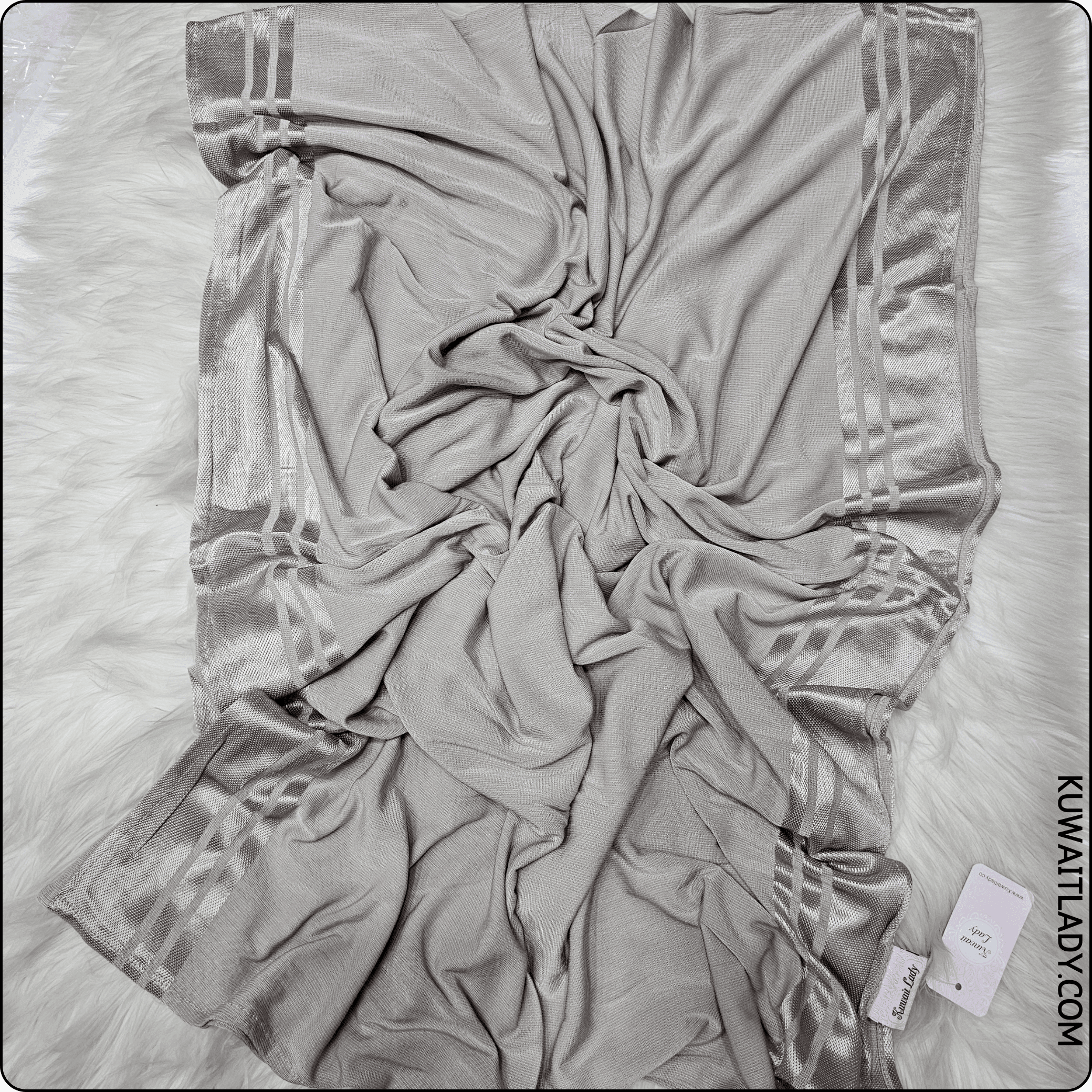 Satin Touch Cotton Scarf
