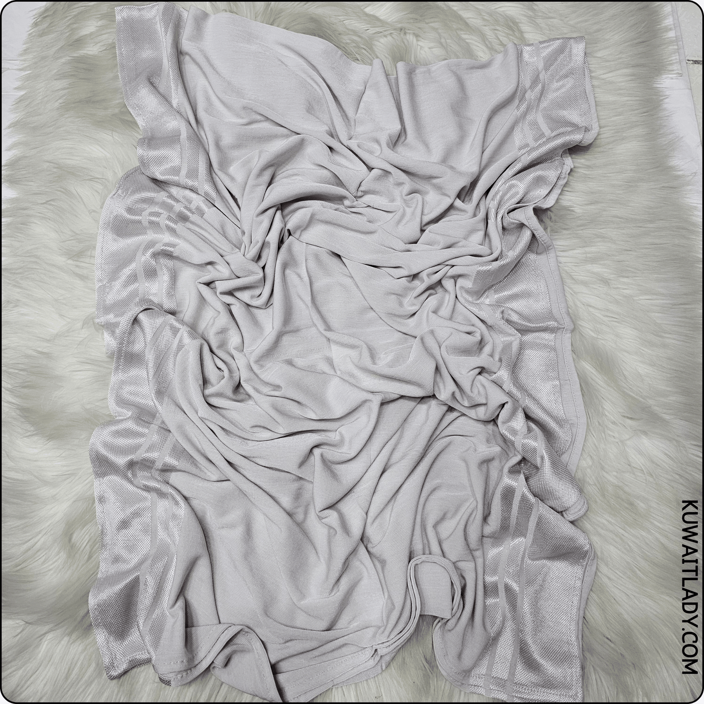 Satin Touch Cotton Scarf