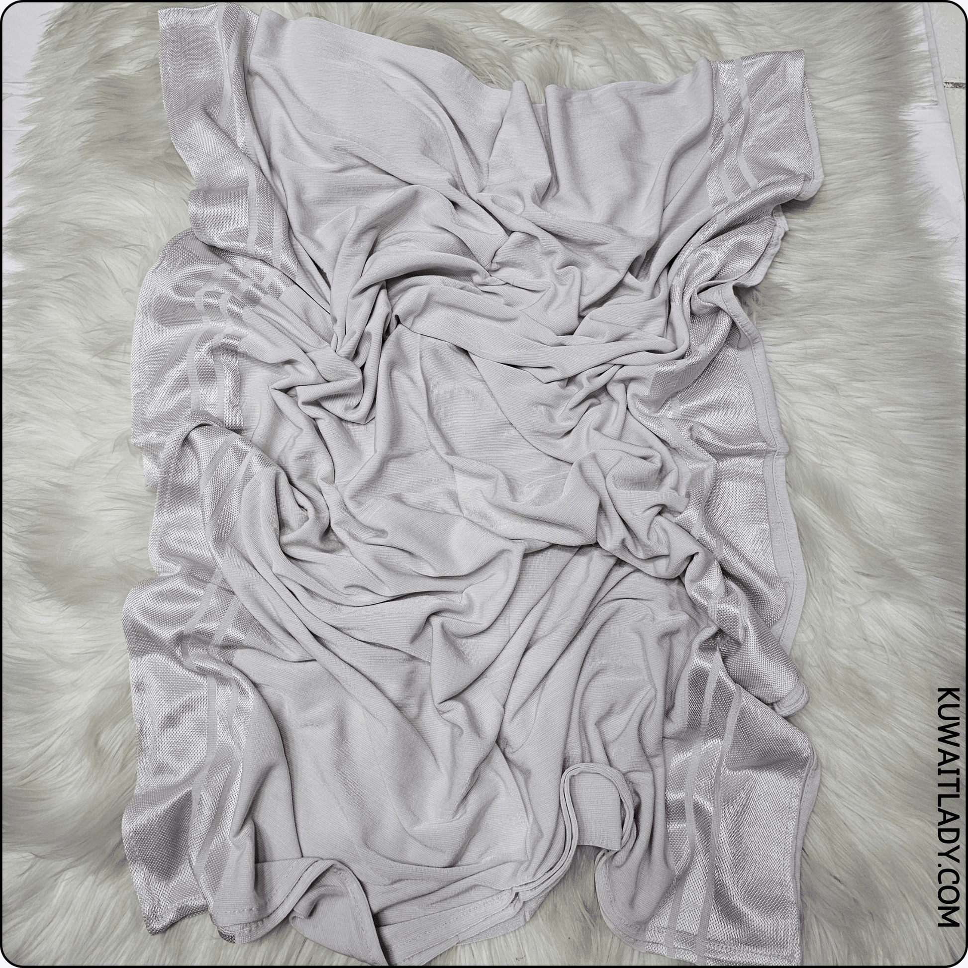 Satin Touch Cotton Scarf
