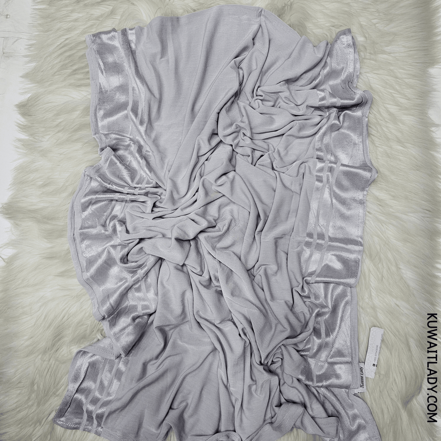 Satin Touch Cotton Scarf