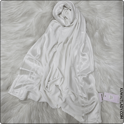 Satin Touch Cotton Scarf