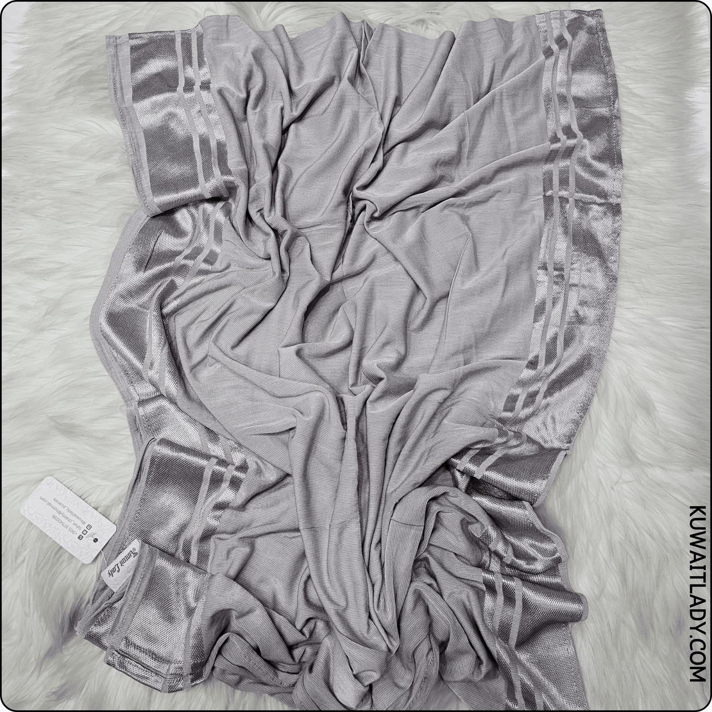 Satin Touch Cotton Scarf