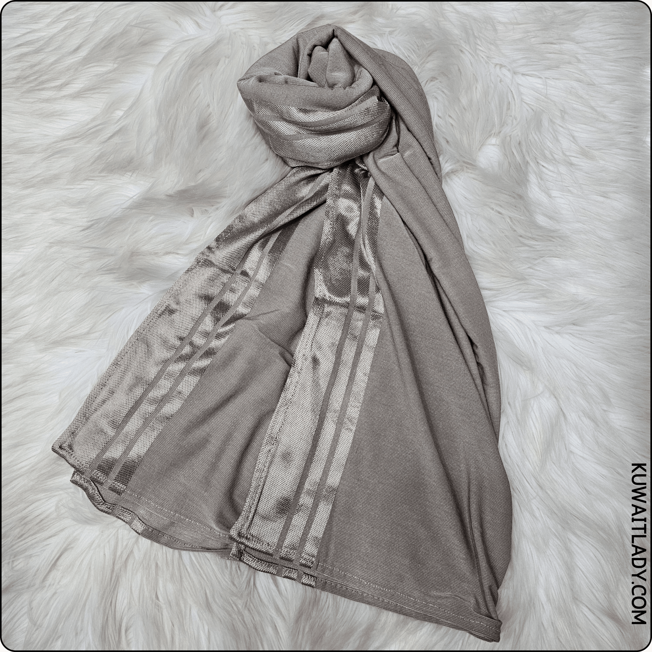 Satin Touch Cotton Scarf