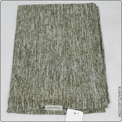 Self Textured Multi-Color Jersey Scarf