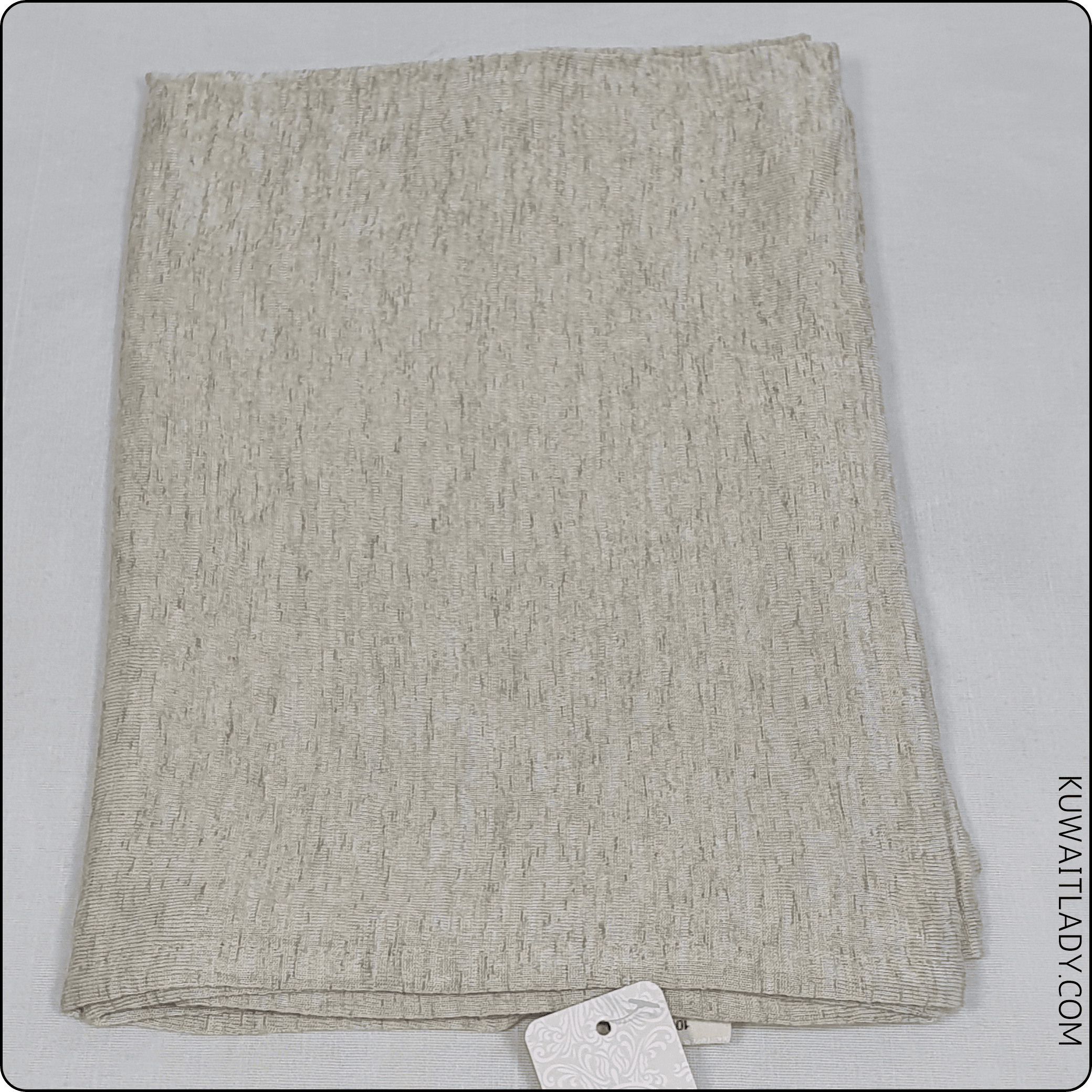 Self Textured Multi-Color Jersey Scarf