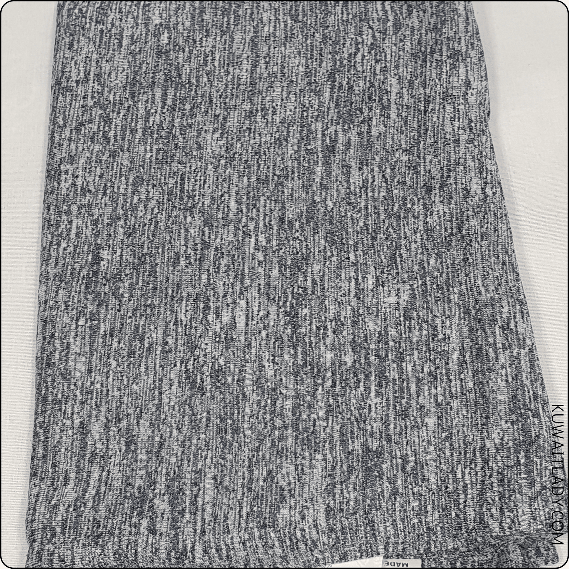 Self Textured Multi-Color Jersey Scarf