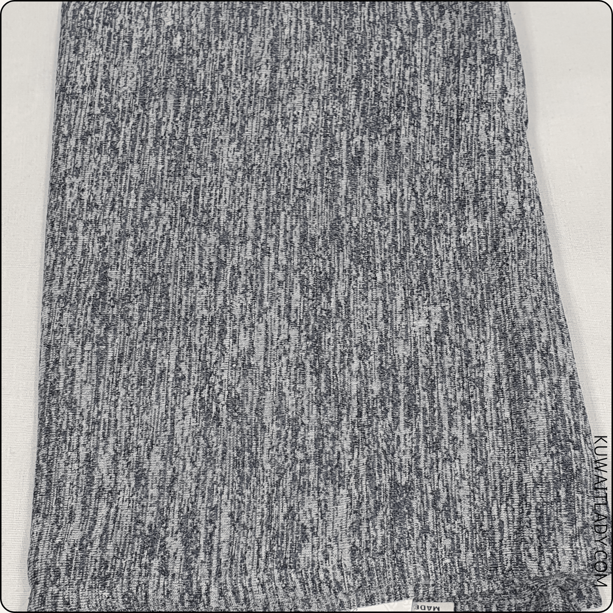 Self Textured Multi-Color Jersey Scarf