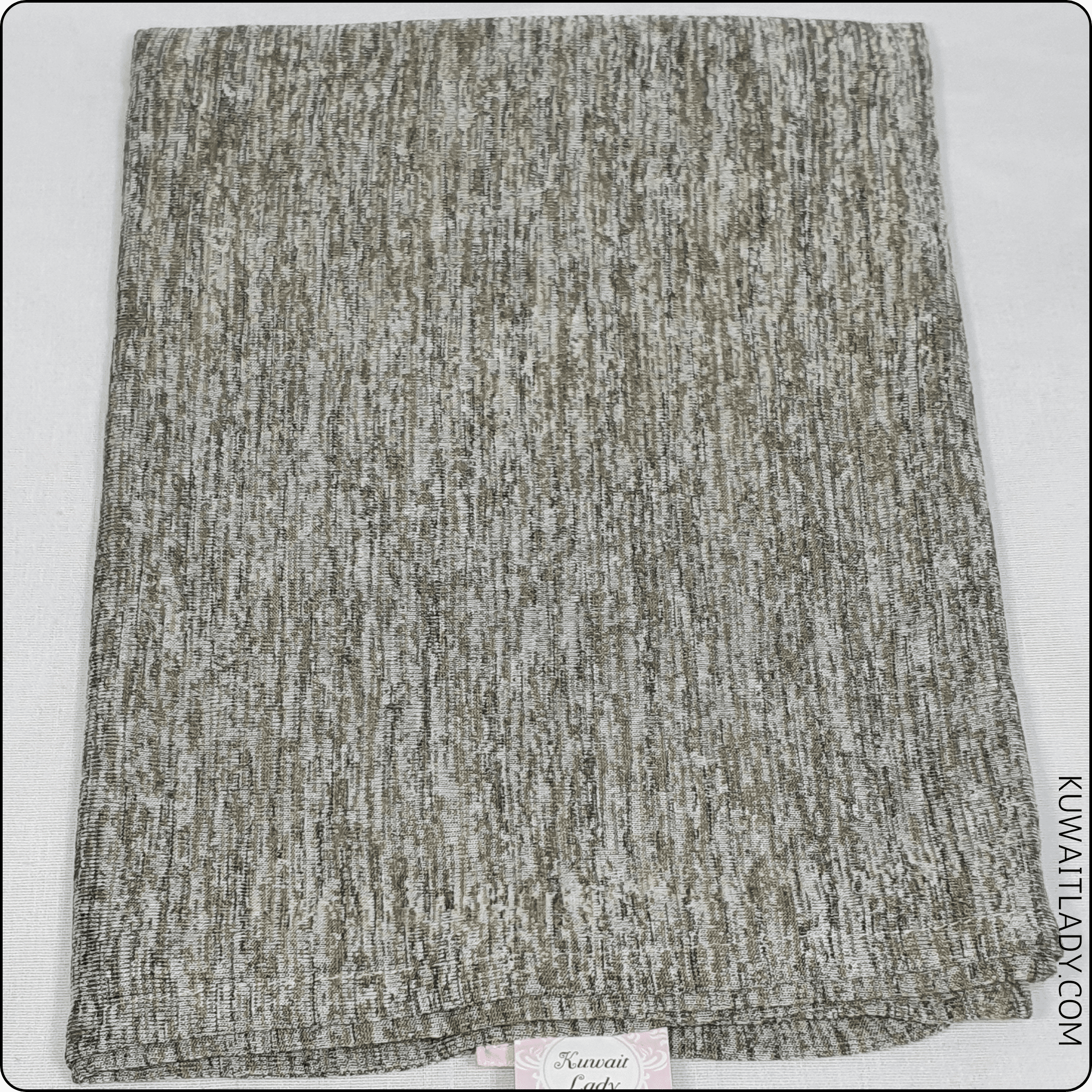 Self Textured Multi-Color Jersey Scarf