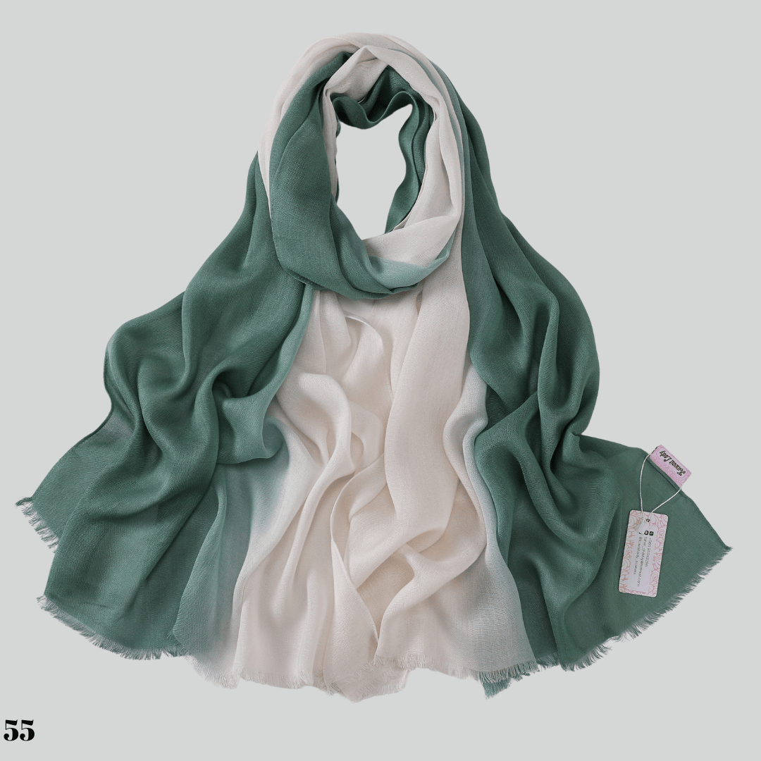 Shaded Linen Scarf