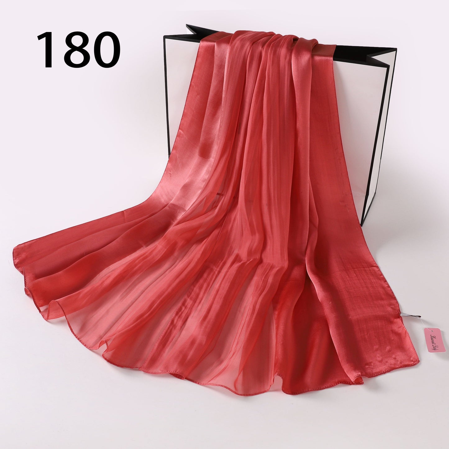 Silk-Satin Fusion Scarf