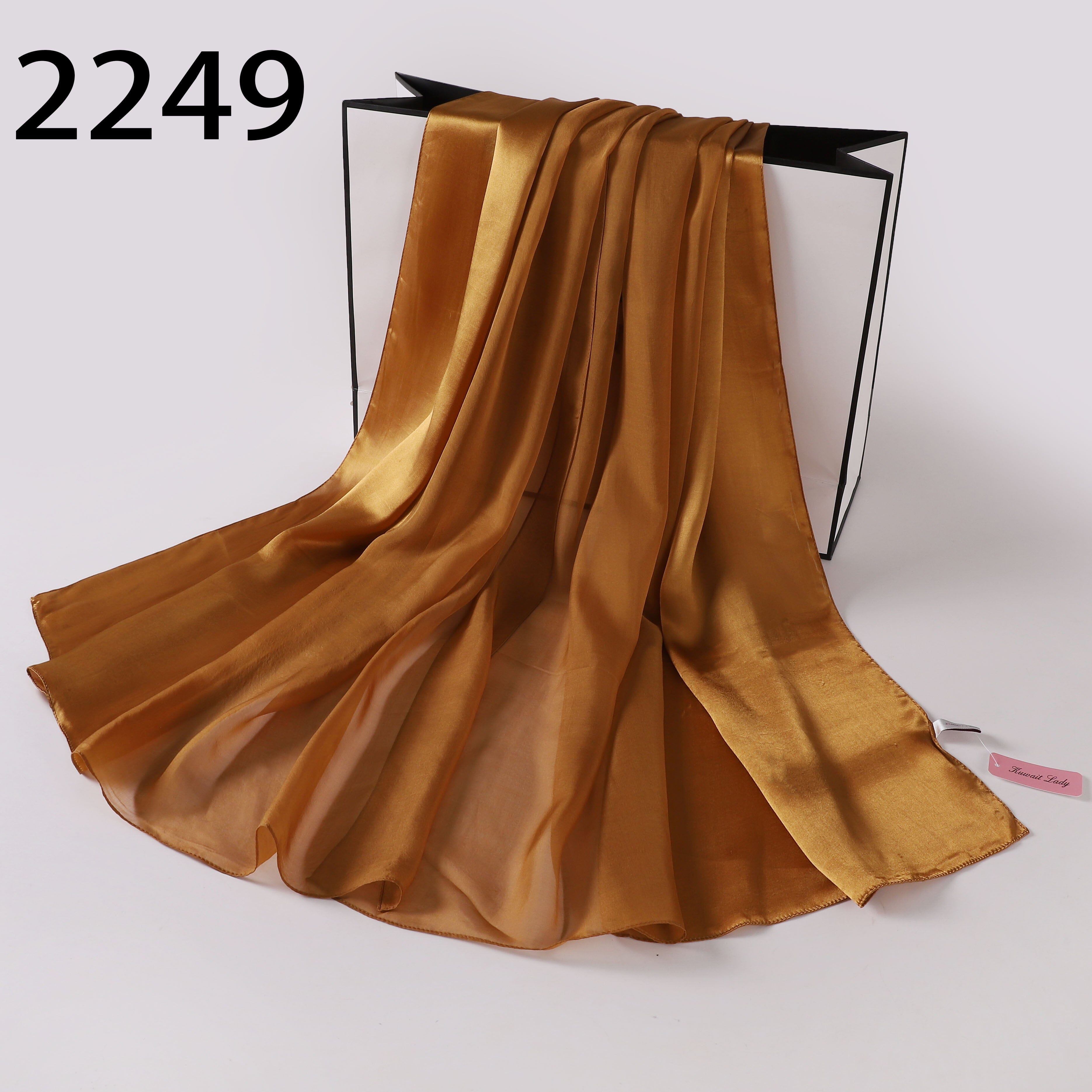 Silk-Satin Fusion Scarf