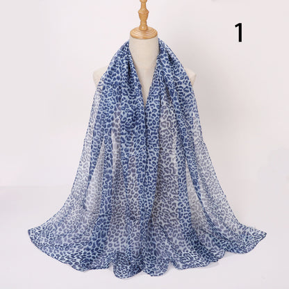 Silk Tiger Print Scarf