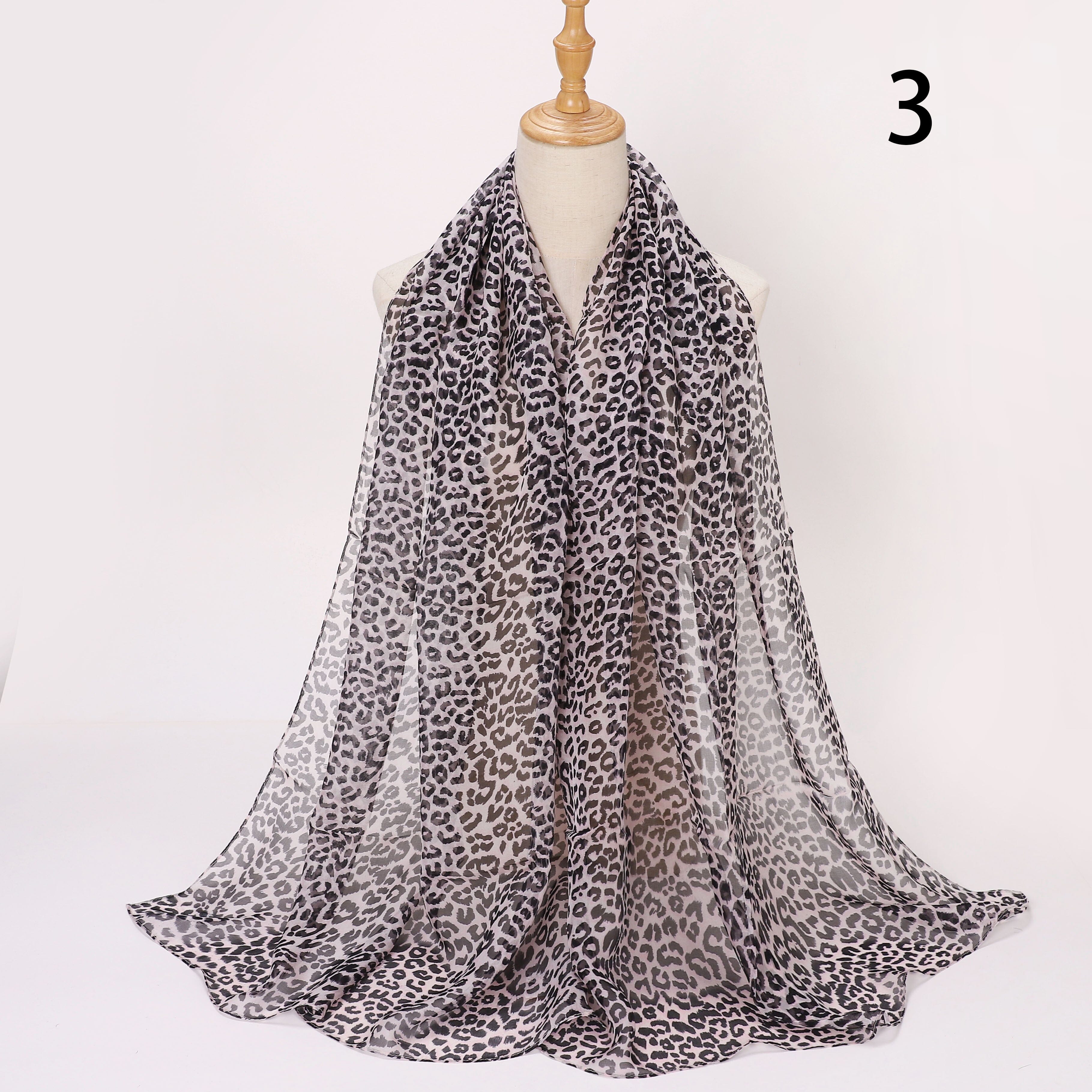 Silk Tiger Print Scarf