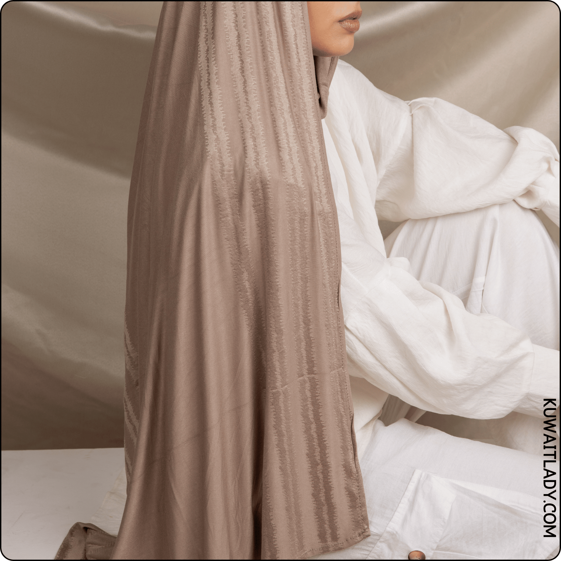 Snake Print Cotton Scarf