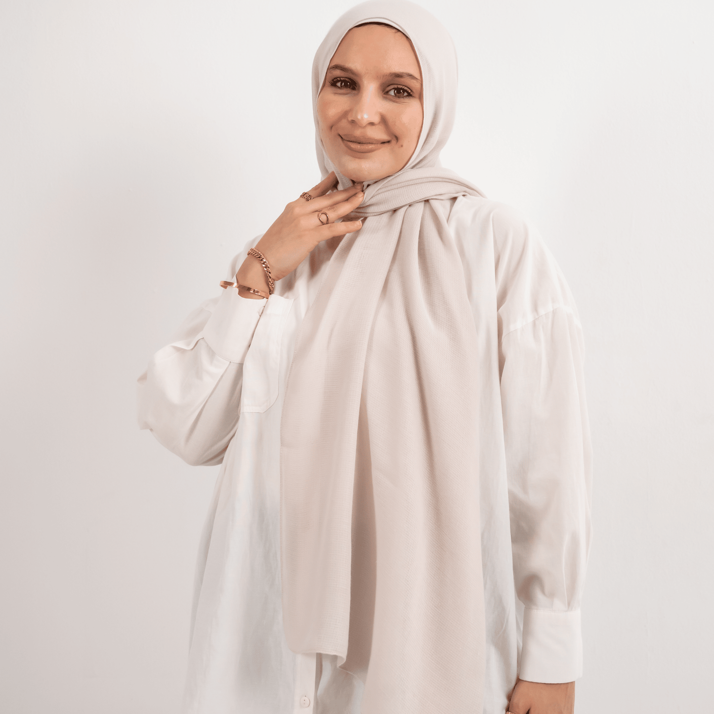 Softly Textured Viscose Scarf