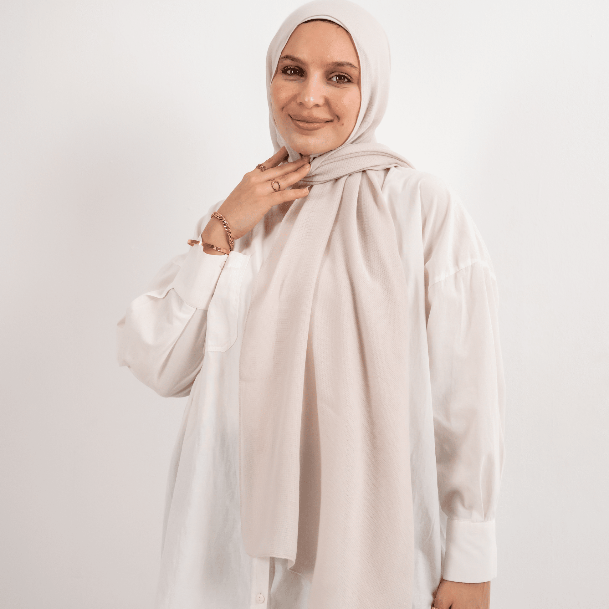 Softly Textured Viscose Scarf