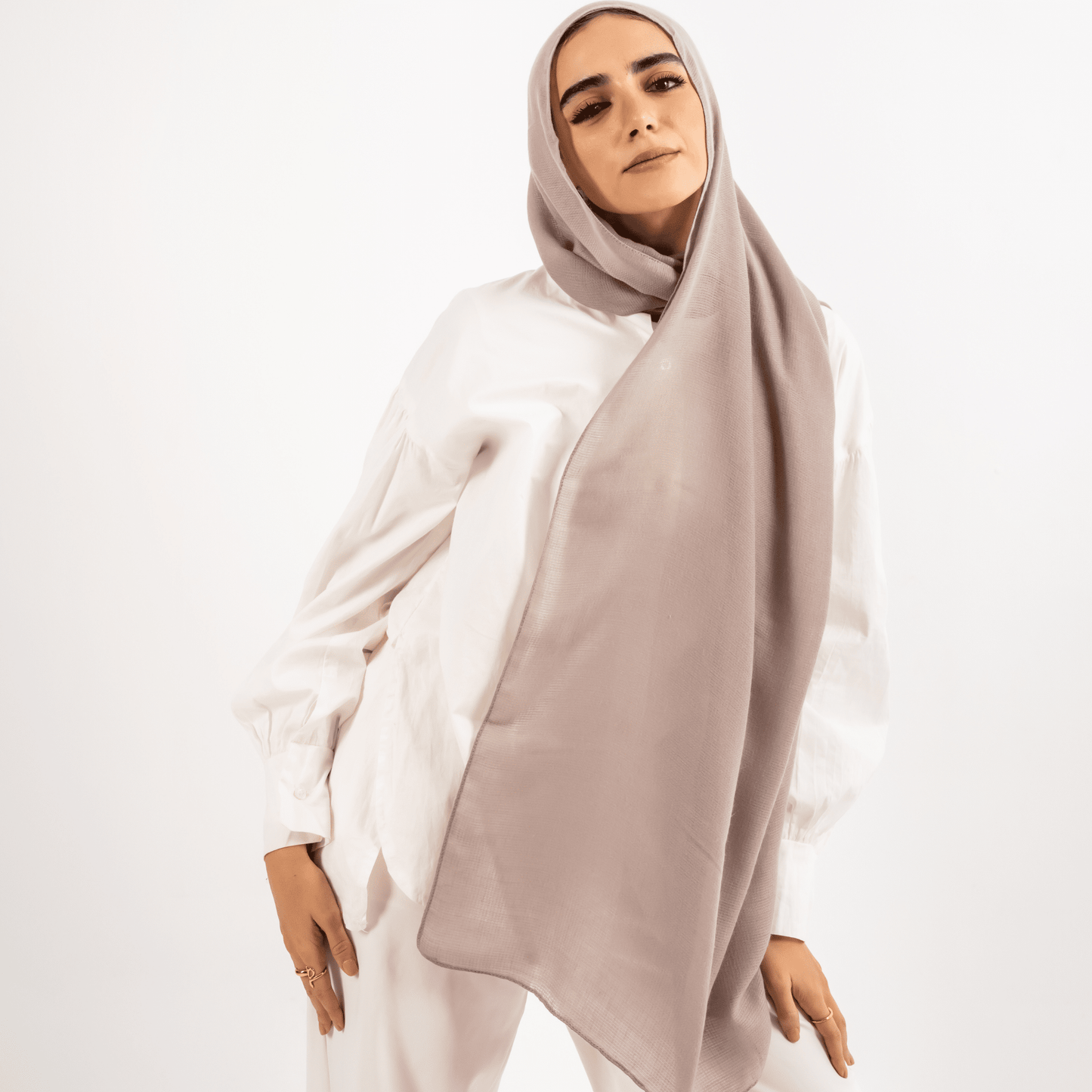 Softly Textured Viscose Scarf